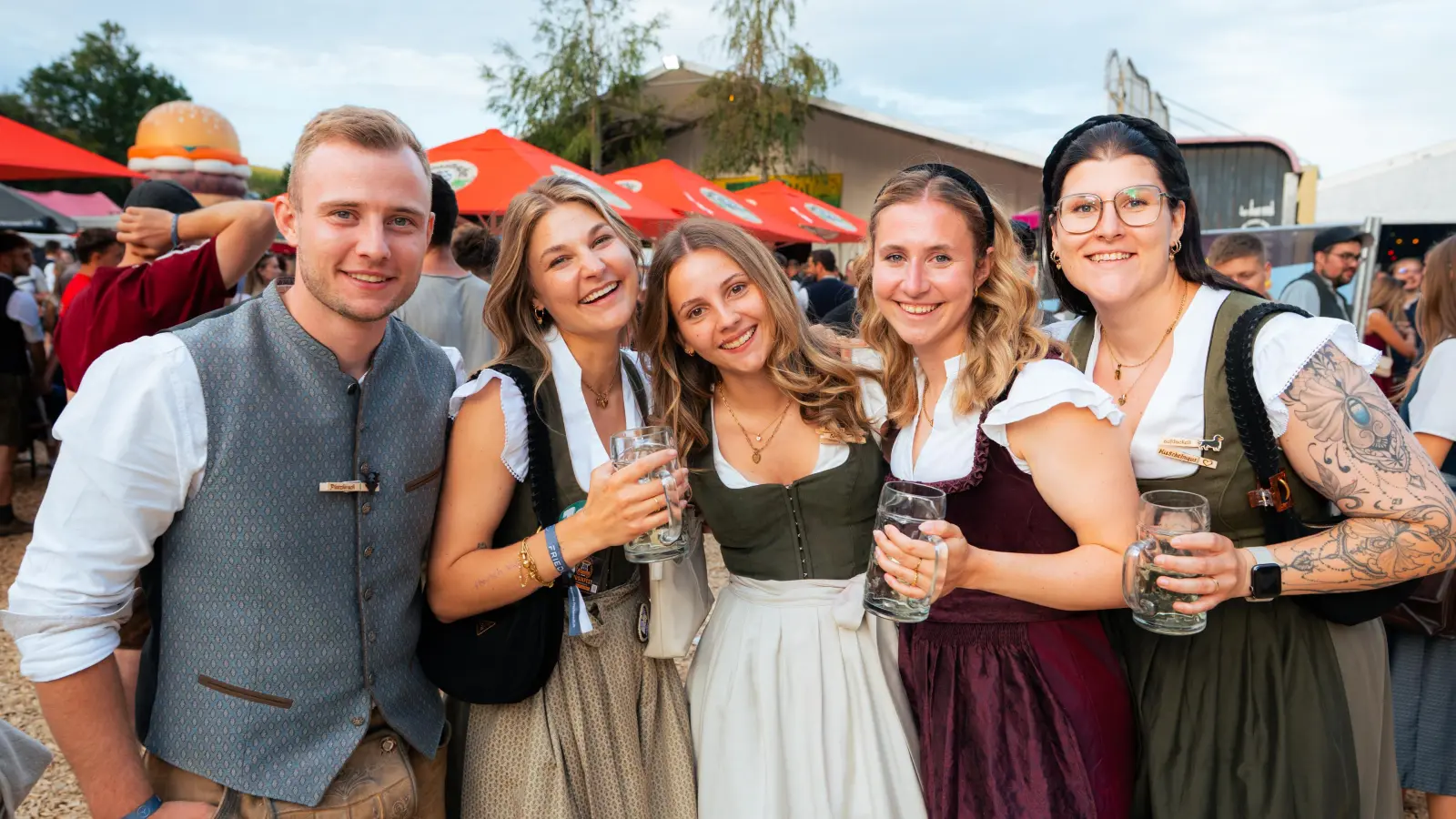 Das Finale der Kirwa in Floss. (Bild: Hannes Stock)