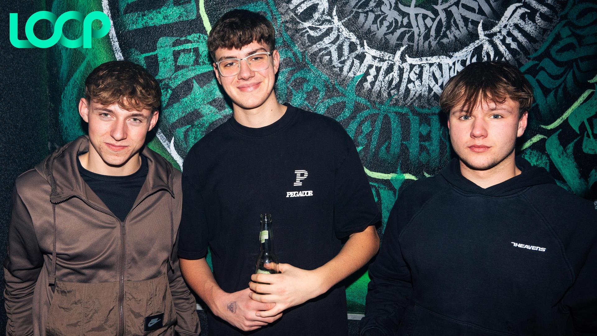 „Dark Glamour New Years Party”: Das war das Motto bei der Party am Freitag im Loop Weiden. (Bild: Hannes Stock)