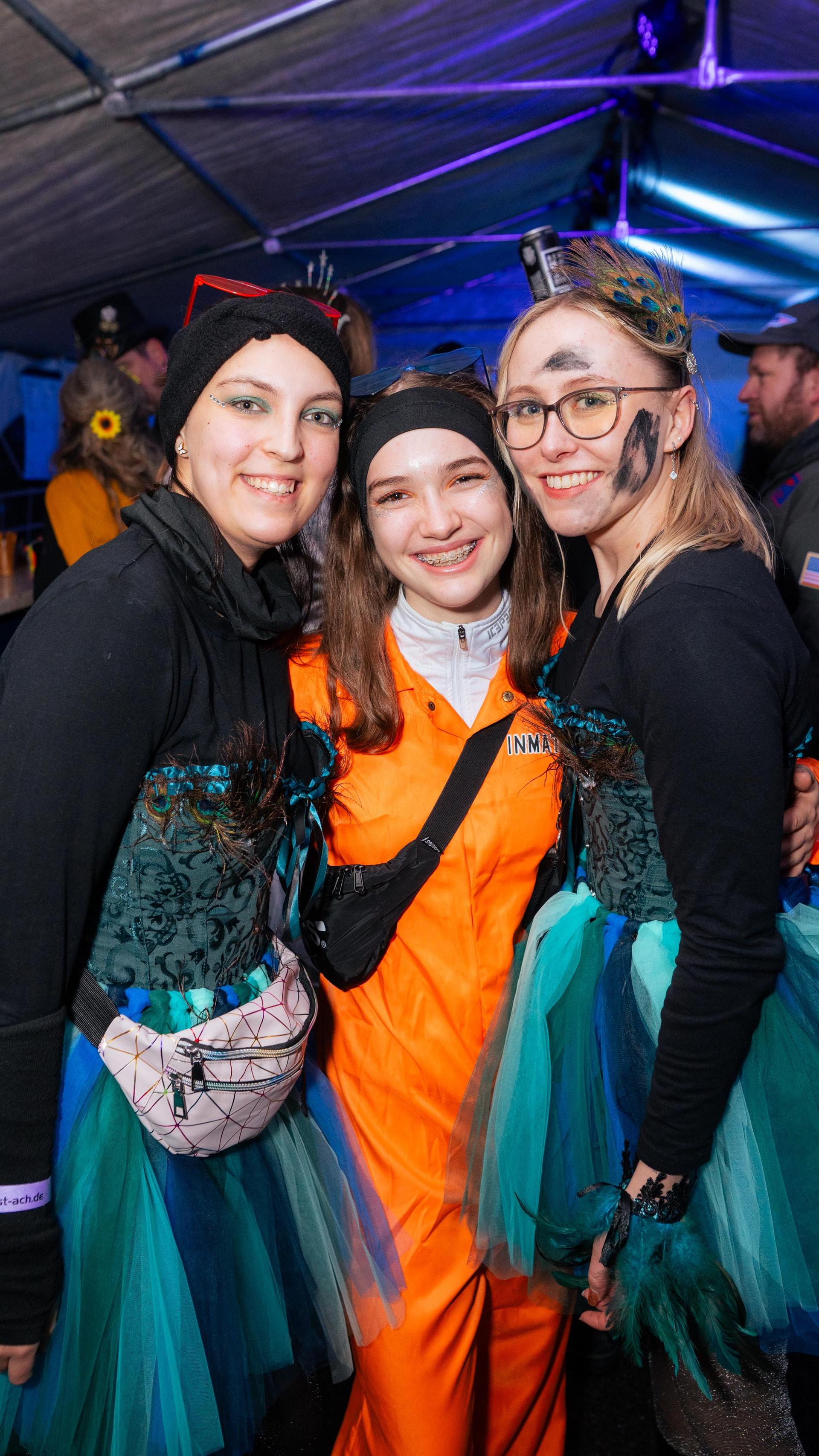 Bilder vom Fasching in Moosbach. (Bild: Hannes Stock)