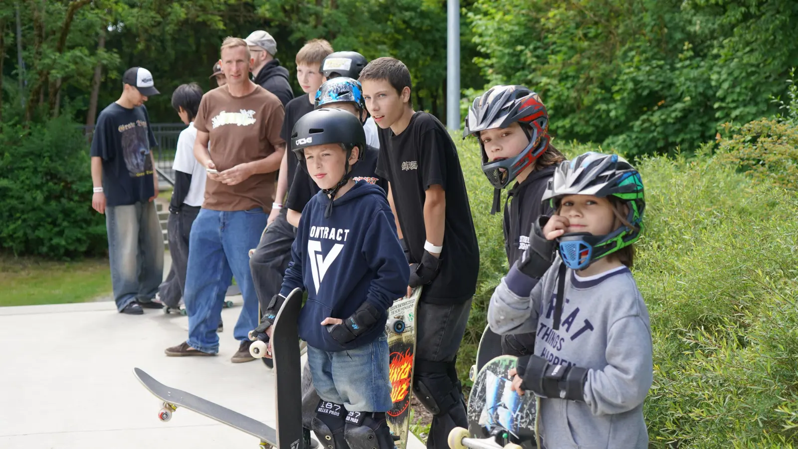 Der 4. Weidener Skatecontest. (Bild: mcl)